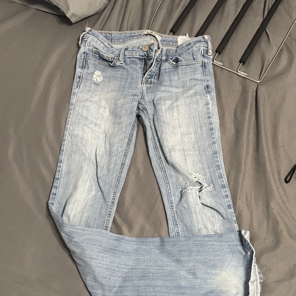 Hollister Light Blue bootcut Jeans